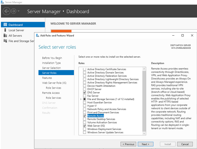 Windows Server Manager